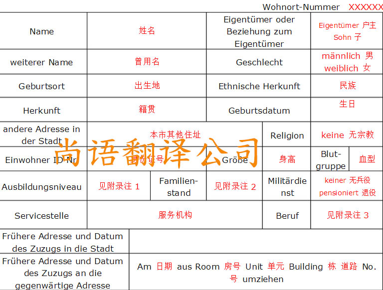 戶口本翻譯公司收費標準是什么？